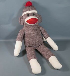 オリジナル ソックモンキー Pennington 大きさ約90cm ぬいぐるみ 人形 猿★USED