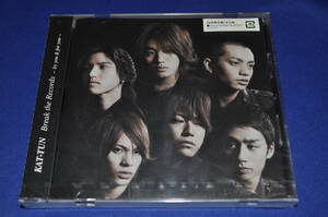 【新品未開封】 KAT-TUN Break the Records -by you ＆ for you-　【初回限定盤】