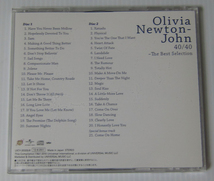 *オリビア・ニュートン・ジョン 国内盤 CD OLIVIA NEWTON-JOHN 40/40 The Best Selection/SHM-CD 2枚組/UICY-20325 6_画像2