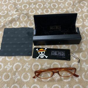 【中古】レア ONE PIECE × J!NS◆コラボメガネ ナミモデル　度なし 伊達眼鏡 JINS ワンピースxジンズ