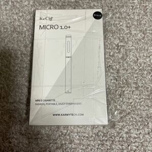 KeCig micro1.0+ 電子タバコ　スターターキッド　ブラック