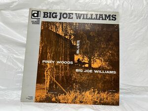 ●H434●LP レコード BIG JOE WILLIAMS/PINEY WOODS BLUES/DELMARK DL-602 ビッグ・ジョー ウィリアムズ US盤