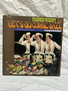 ◎H013◎LP レコード フランキー堺＆ニュー・シティ・スリッカーズ/LET'S GO COMIC JAZZ レッツ・ゴー・コミック・ジャズ/ミノルフォン