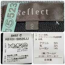 Reflect リフレクト ブラック ニットワンピース サイズ9（約Mサイズ相当）　ユーズド品_画像5