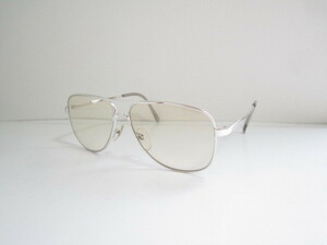 籠◆極上　美品　ビンテージ　レトロ　年代物　Nikon　6442　ティアドロップ型　ツーブリ　シルバー系　サングラス　眼鏡