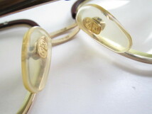 籠◆希少　ビンテージ　レトロ　RODENSTOCK　CLARINA　1/20　10K　ローデンストック　ツーブリ　眼鏡　中古品_画像8