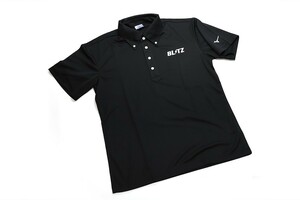 【BLITZ/ブリッツ】 BLITZ MIZUNO BD Polo Shirt (ポロシャツ) BLACK サイズXL [13871]