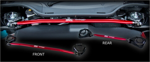 【TANABE/タナベ】 REALSPORTSxTANABE 3Dタワーバー フロント ホンダ シビックTYPE-R FL5 2022年09月～(R4～) [RRFL1STB-F]