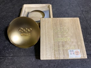 『1972年 札幌オリンピック記念金盃 金杯 62.6g　三井金属謹製 24KGP OTKRA.Ma.20.0.5』