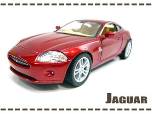 1/38 ジャガー XK Jaguar クーペ ミニカー 赤 車 プルバック　新品