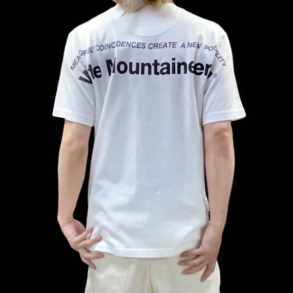 新品 ホワイトマウンテニアリング White Mountaineering ブランド ロゴ バックプリントTシャツ ドメスティック 日本 デザイナーズ サイズ 2