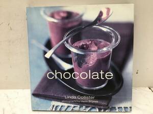 古書　洋書61★　料理　レシピ本　デザート　チョコレート　Chocolate　Linda Cullister