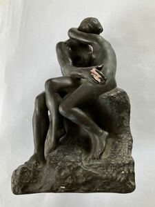 AUGUST RODIN 『接吻』 オーギュスト・ロダン 近代彫刻 西洋美術 骨董品 刻印