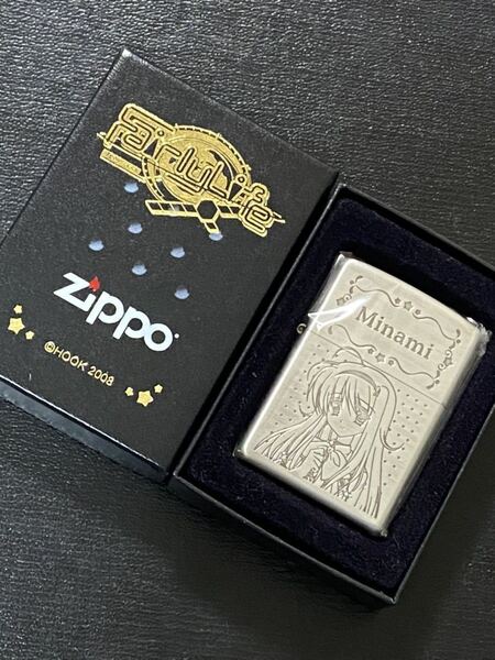 zippo フェアリーライフ ミナミ 限定品 希少モデル 2008年製 シリアルナンバー有り NO.0231/0300 専用ケース 保証書付き