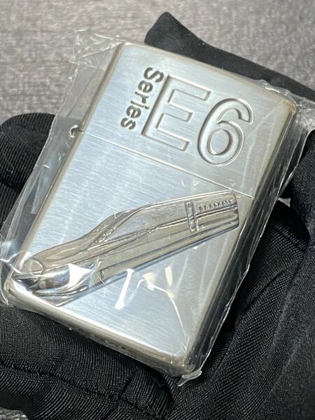 zippo 新幹線 立体メタル 鉄道 希少モデル 2016年製 ② Series E6