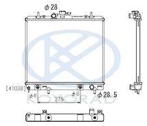 パジェロミニ ラジエーター ATターボ用 H53A H58A 社外新品 熱交換器専門メーカー KOYO製 コーヨーラド Ｈ５３Ａ Ｈ５８Ａ 三菱_画像2