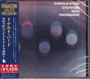 【CD】ドナルド・バード　/　ステッピン・イントゥ・トゥモロー　/　新品CD　JAZZ秘蔵の名盤【新品：送料100円】