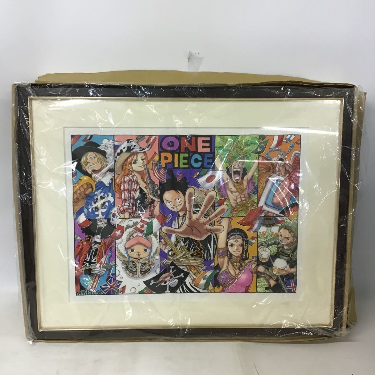 ONE PIECE 扉絵キャンバスアートボード 新品未開封-