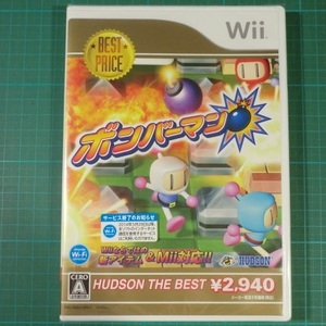 Wii Bomberman [ new goods ] Bomberman Hudson * The * the best Wii* retro game [ unused goods ][ unopened ]. shop thing case 