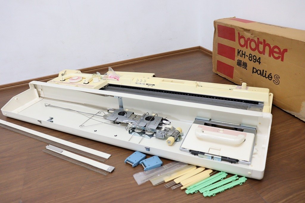 425t 美品! 元箱付き♪ brother KH-260 PUNCH9 ブラザー 編み機 編機