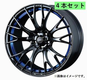 個人宅発送可能 ウエッズスポーツ WedsSport 17X7.5J +48 5穴 PCD100 BLCII ホイール 4本セット SA-20R エスエーニーマルアール (72734)