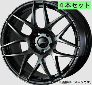 個人宅発送可能 ウエッズスポーツ WedsSport 18X8.0J +42 5穴 PCD114.3 WBC M14 ホイール 4本セット SA27R エスエー (74175)