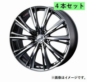 個人宅発送可能 ウエッズ Weds 18X8.0J +42 5穴 PCD114.3 BMCMC ホイール 4本セット LEONIS WX レオニス・ダブルエックス (33906)