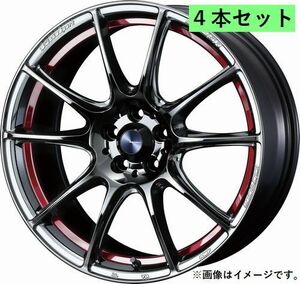 個人宅発送可能 ウエッズスポーツ WedsSport 18X8.0J +45 5穴 PCD114.3 RLC ホイール 4本セット SA-25R エスエーニーゴーアール (73852)