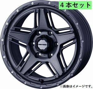 個人宅発送可能 ウエッズ Weds 15X6.0J +33 6穴 PCD139.7 GRY ホイール 4本セット MUD VANCE 07 マッドヴァンス ゼロセブン (40543)