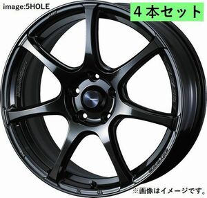 個人宅発送可能 ウェッズ スポーツ Weds Sport 15X6.0J +48 4穴 PCD100 HBC2 ホイール 4本セット SA75R エスエーナナゴーアール(74016)