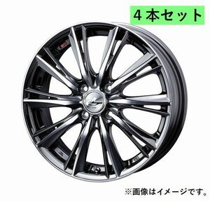 個人宅発送可能 ウエッズ Weds 16X6.0J +50 4穴 PCD100 BMCMC ホイール 4本セット LEONIS WX レオニス・ダブルエックス (33877)