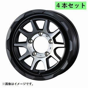 個人宅発送可能 ウエッズ Weds 15X6.0J +00 5穴 PCD139.7 MBP ホイール 4本セット MUD VANCE 06 マッドヴァンス ゼロシックス (39813)