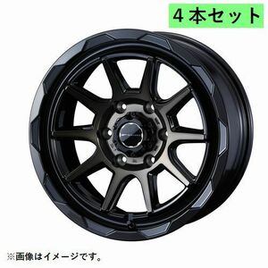 個人宅発送可能 ウエッズ Weds 17X8.0J +20 6穴 PCD139.7 BPBR ホイール 4本セット MUD VANCE 06 マッドヴァンス ゼロシックス (39826)