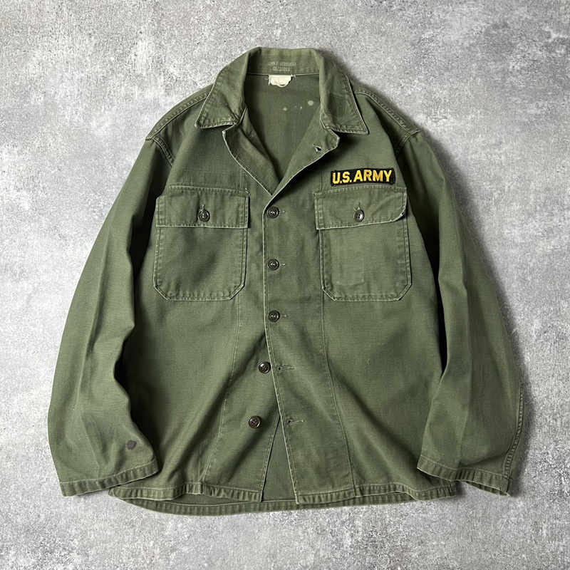 ヤフオク! - 60s US ARMY 米軍実物 OG-107 コットン