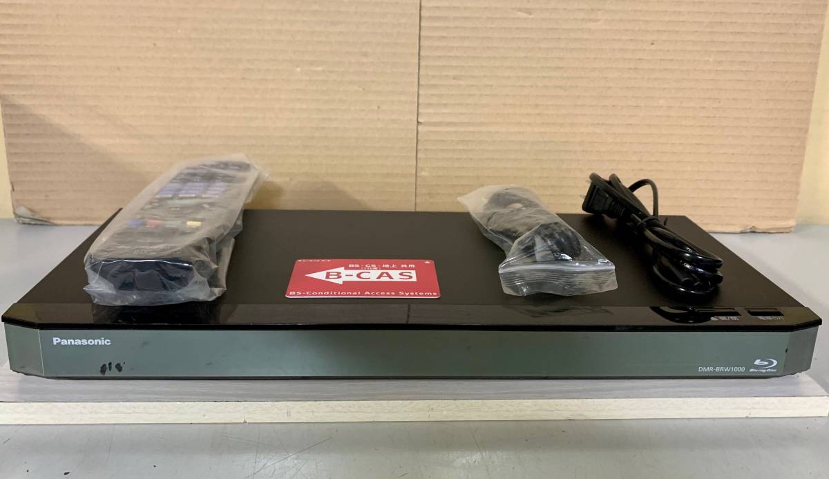 安心!整備済み良品】 上位機Panasonic 【 DMR-BRW1010 】 1TB/15倍