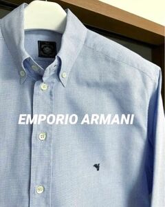 ★人気LOGO・極美品★EMPORIO ARMANI エンポリオアルマーニ シャツ