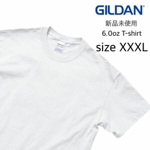 【ギルダン】新品未使用 ウルトラコットン 6oz 無地 半袖Tシャツ 白 ホワイト XXXL 3XL GILDAN 2000