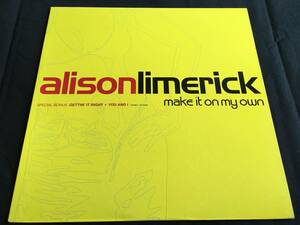 ★Alison Limerick / Make It On My Own 国内盤 12EP★ qsF4
