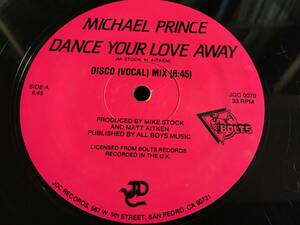 ★Michael Prince / Dance Your Love Away 12EP★ qsOT5