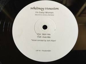 ★Whitney Houston / I'm Every Woman (Bacchini & Ionescu Remixes) 12EP★ qsecHO1