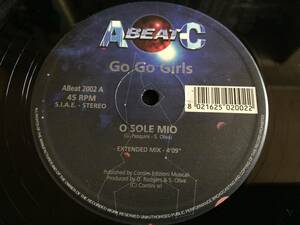 ★Go Go Girls / O Sole Mio / Go Go Dance12EP ★qseb1