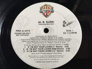 ★Al B. Sure! / If I'm Not Your Lover 12EP★ qsxg1