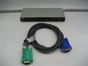 「2台入荷」◎サンワサプライ◎パソコン自動切替器(4:1)◎ SW-KVM4LUN◎シルバー◎箱無し K2086