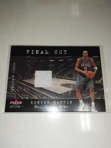 Kenyon Martin 2001-02 Fleer Genuine Final Cut JSY