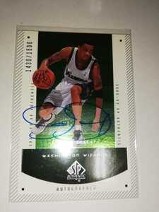 Juan Dixon 2002-03 Upper Deck SP Authentic Rookie F/X Auto /1500