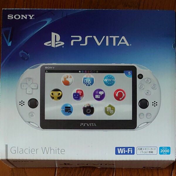 PlayStation Vita Wi-Fiモデル グレイシャー・ホワイト