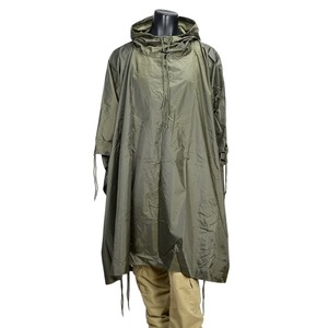 MIL-TEC rain poncho waterproof lip Stop cloth polyester made [ olive gong b] STURM MILTEC