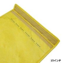 Dulton タブレットケース 郵便封筒型 クッション入り 高密度ポリエチレン素材 Y925-1247 [ 13インチ ]_画像3