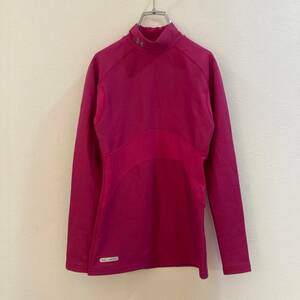 UNDER ARMOUR/ Under Armor long sleeve high‐necked sport wear soccer sho King pink men's SM