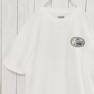 即決【新品】VANS　USバンズ　ハワイ限定　Tシャツ　ホワイト　L　★HAWAII ISLANDS LOGO LOCK UP